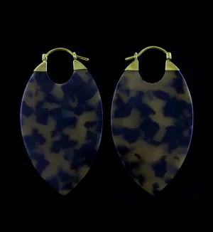 14G Ovate Tortoise Acetate Hangers
