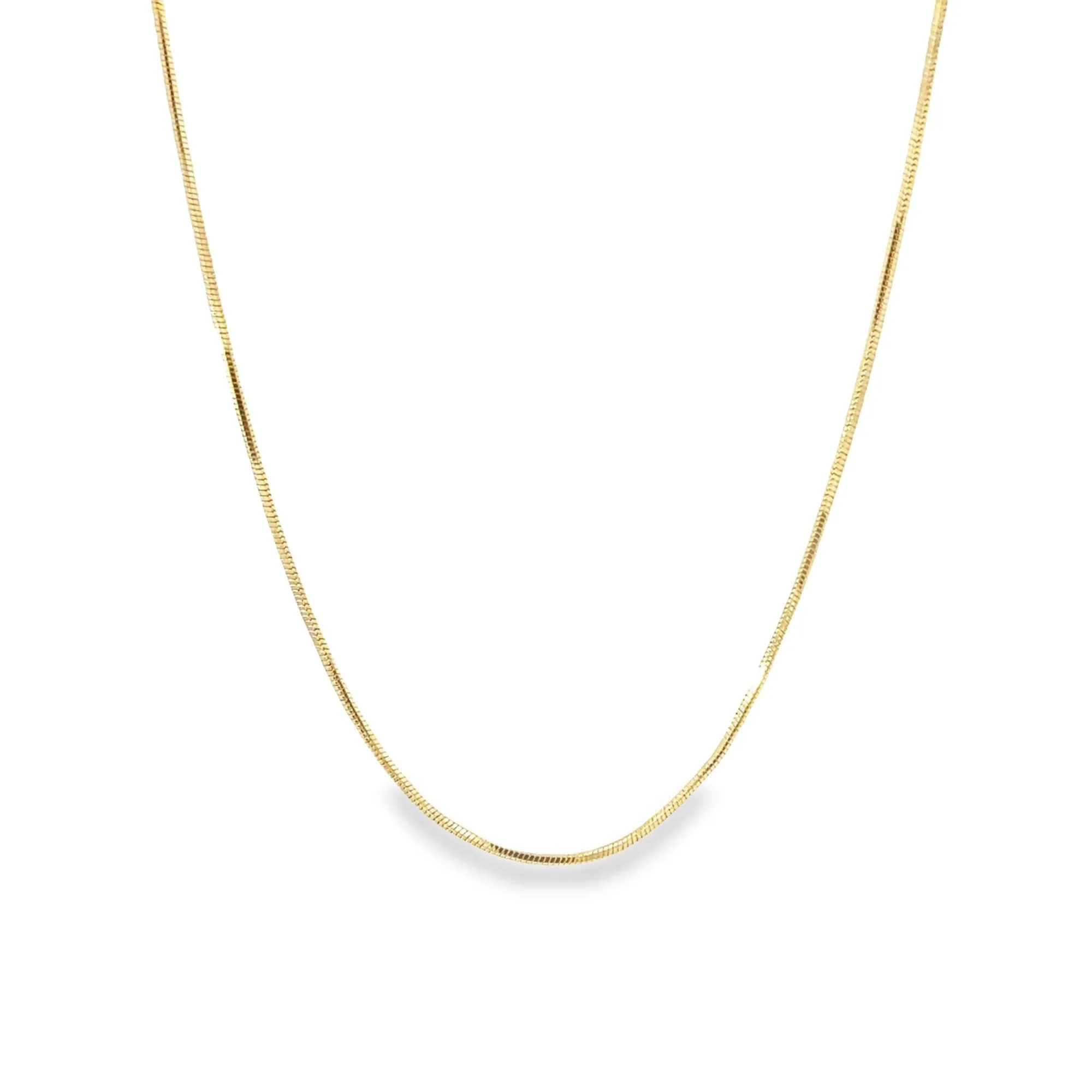 1mm Smooth Snake Box Chain (H209/I522/E276)