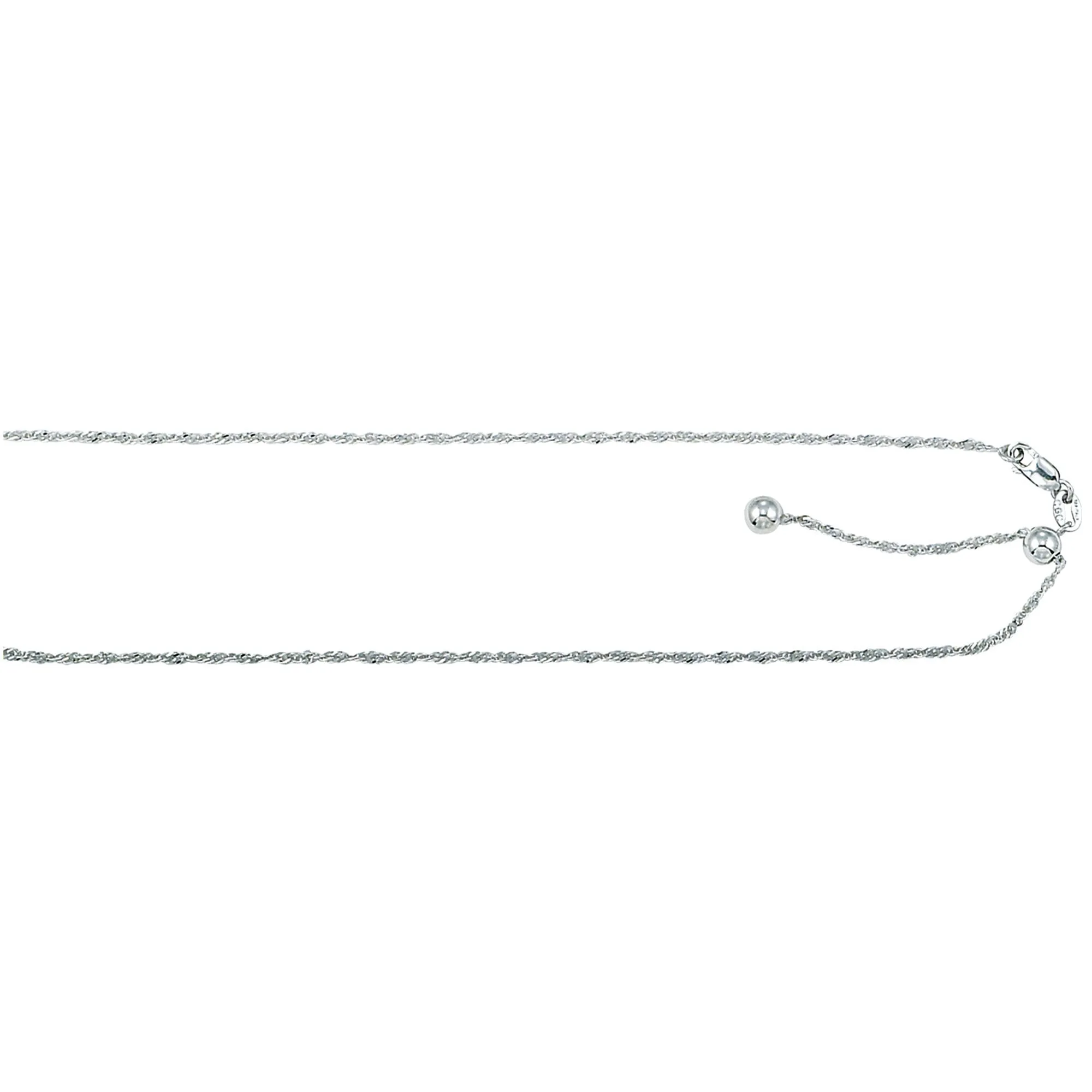 22" Singapore Chain Necklace