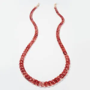 Acetate Chain Mask Lanyard Necklace