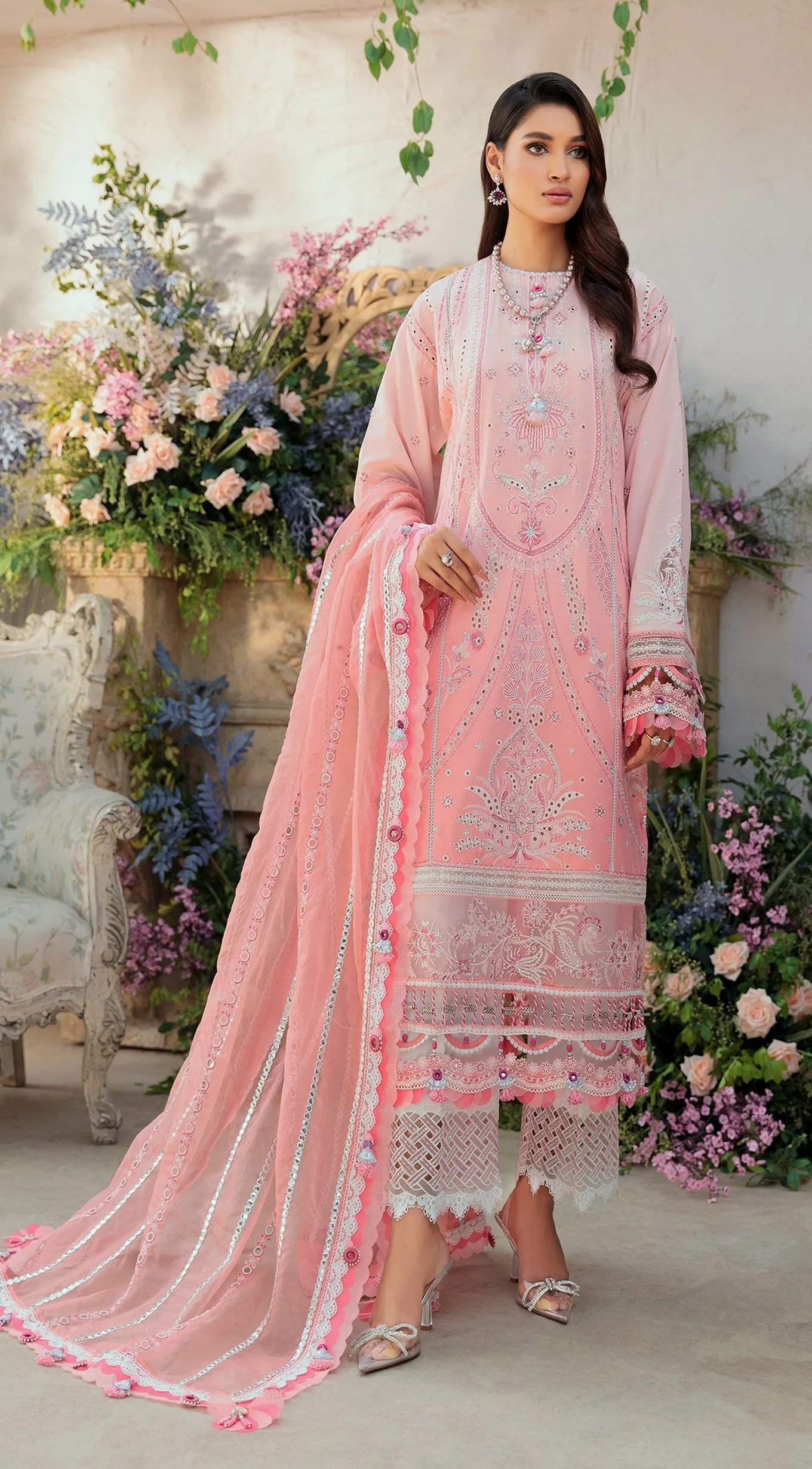 Anaya by Kiran Chaudhry Chikankari Lawn Collection 2022  – PALWASHAY