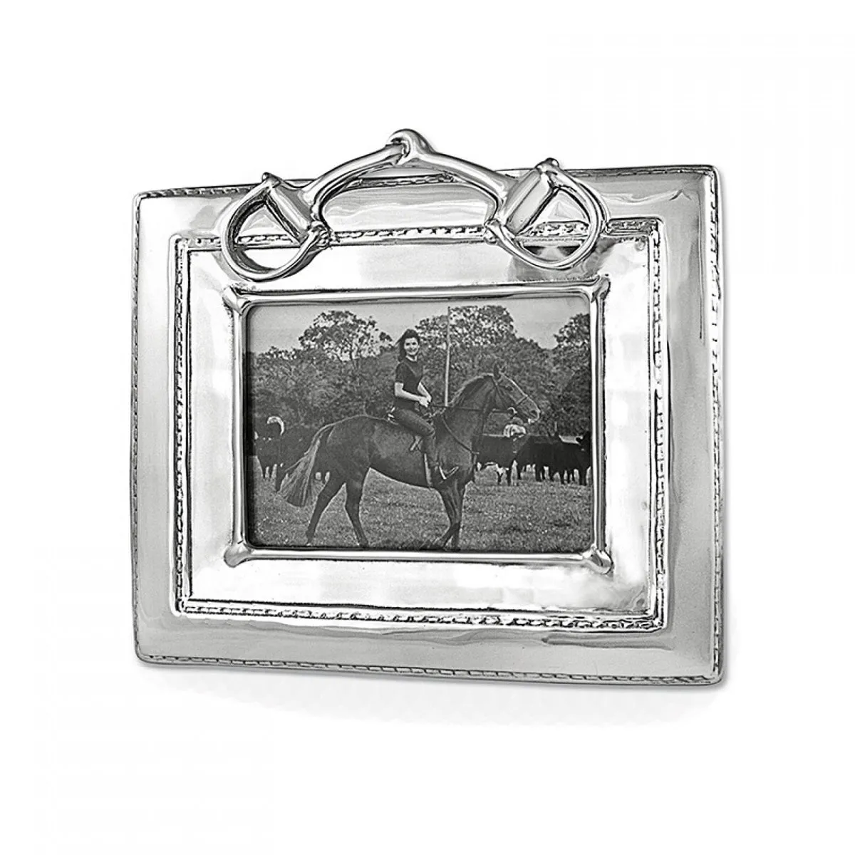 Beatriz Ball Equestrian Snaffle Bit Picture Frame
