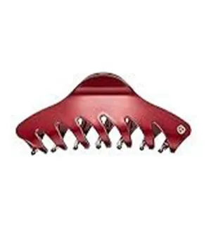 Casilda Large Shark Hair Claw Red