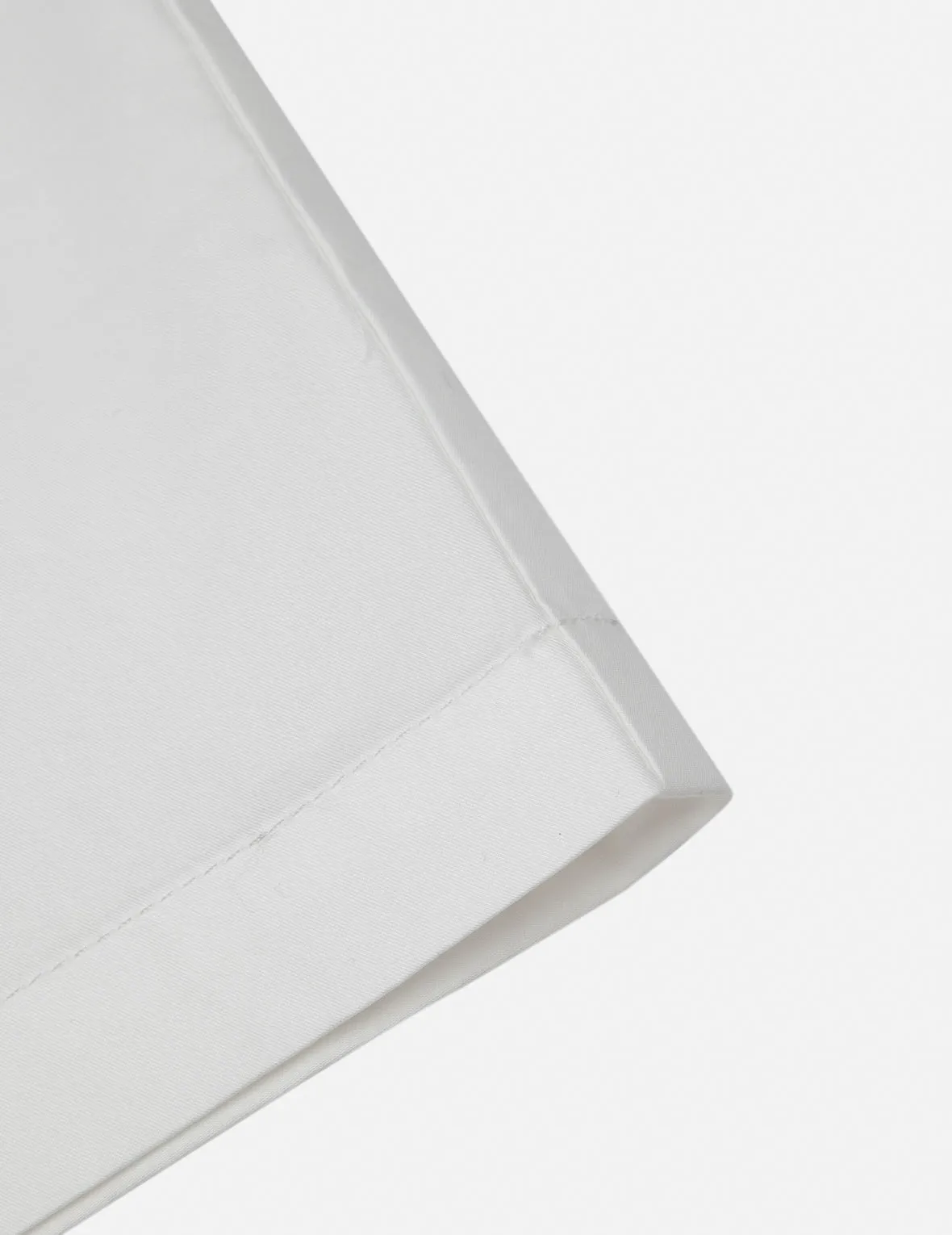 Chain-Stitched Embroidery Logo Boxy Tencel Shirt