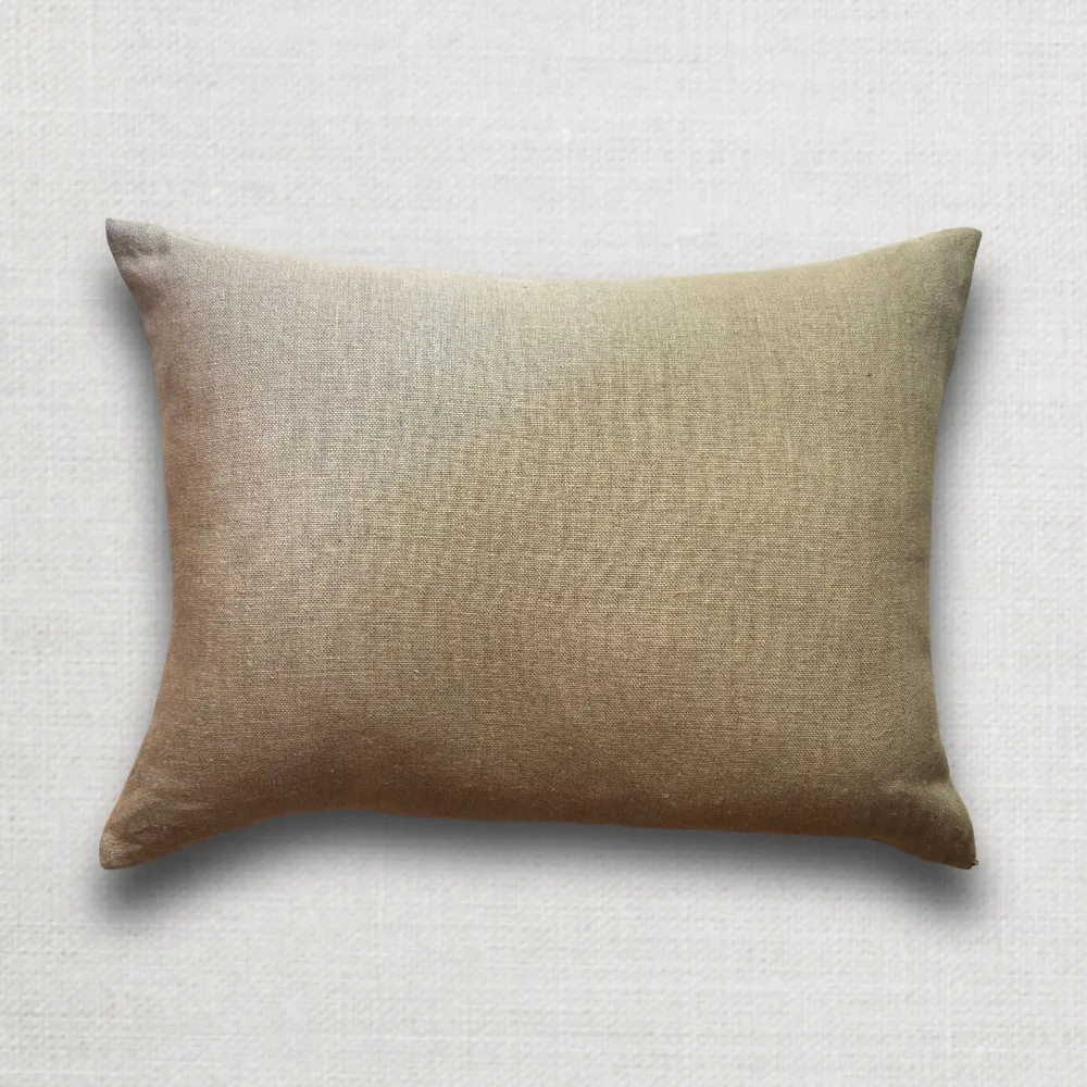 Custom 19th Century Velvet Folk Art Painting Pillow