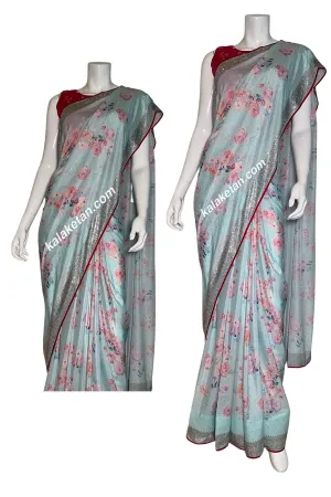 Digital print saree