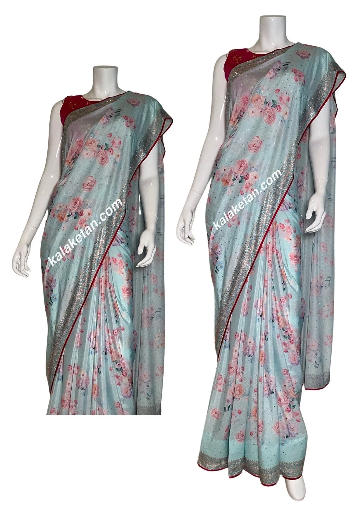 Digital print saree
