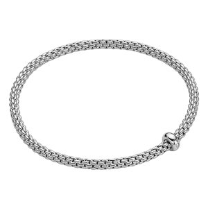 FOPE Prima Flex'it Bracelet with a Single Diamond