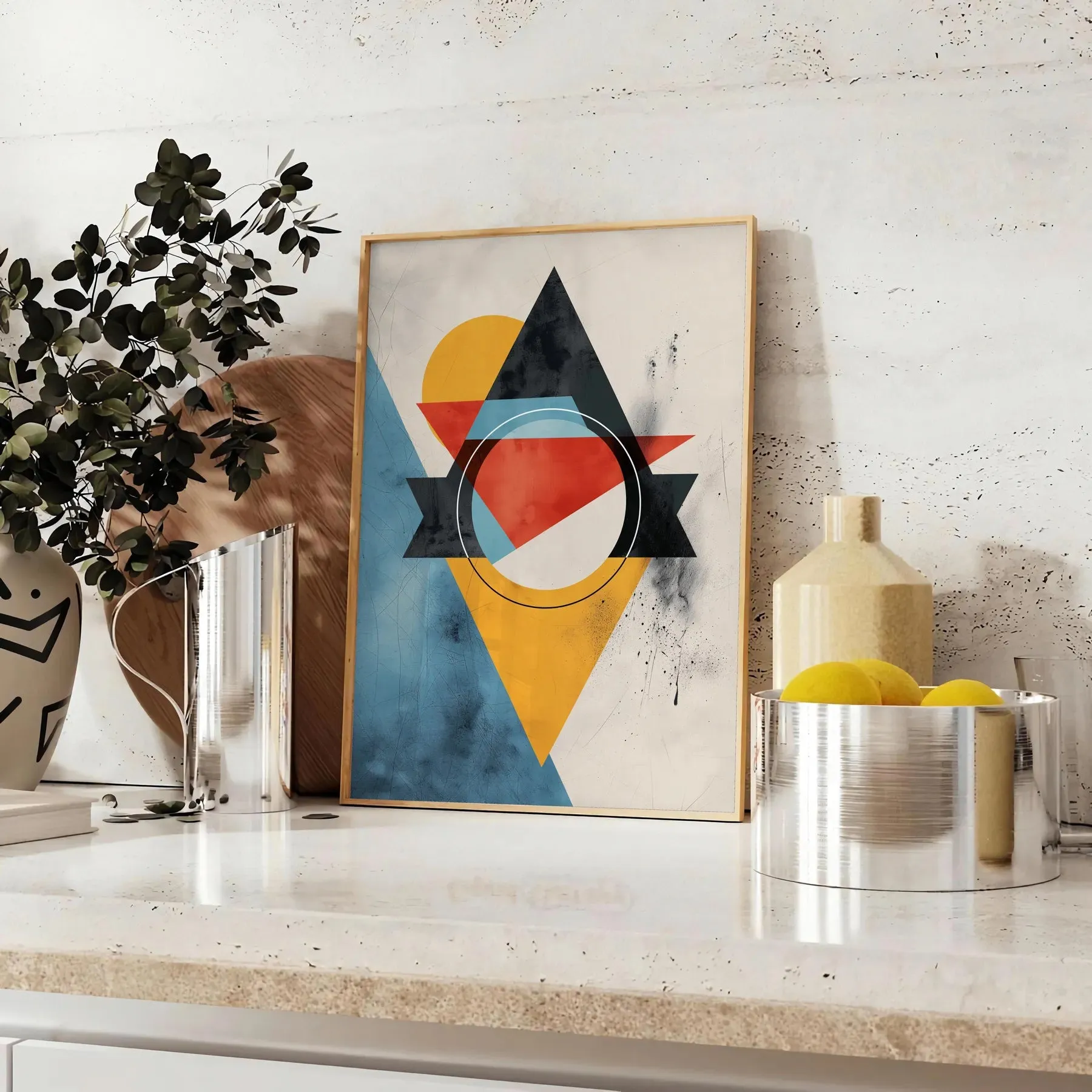 Geometric Minimal Art Wall Art 11