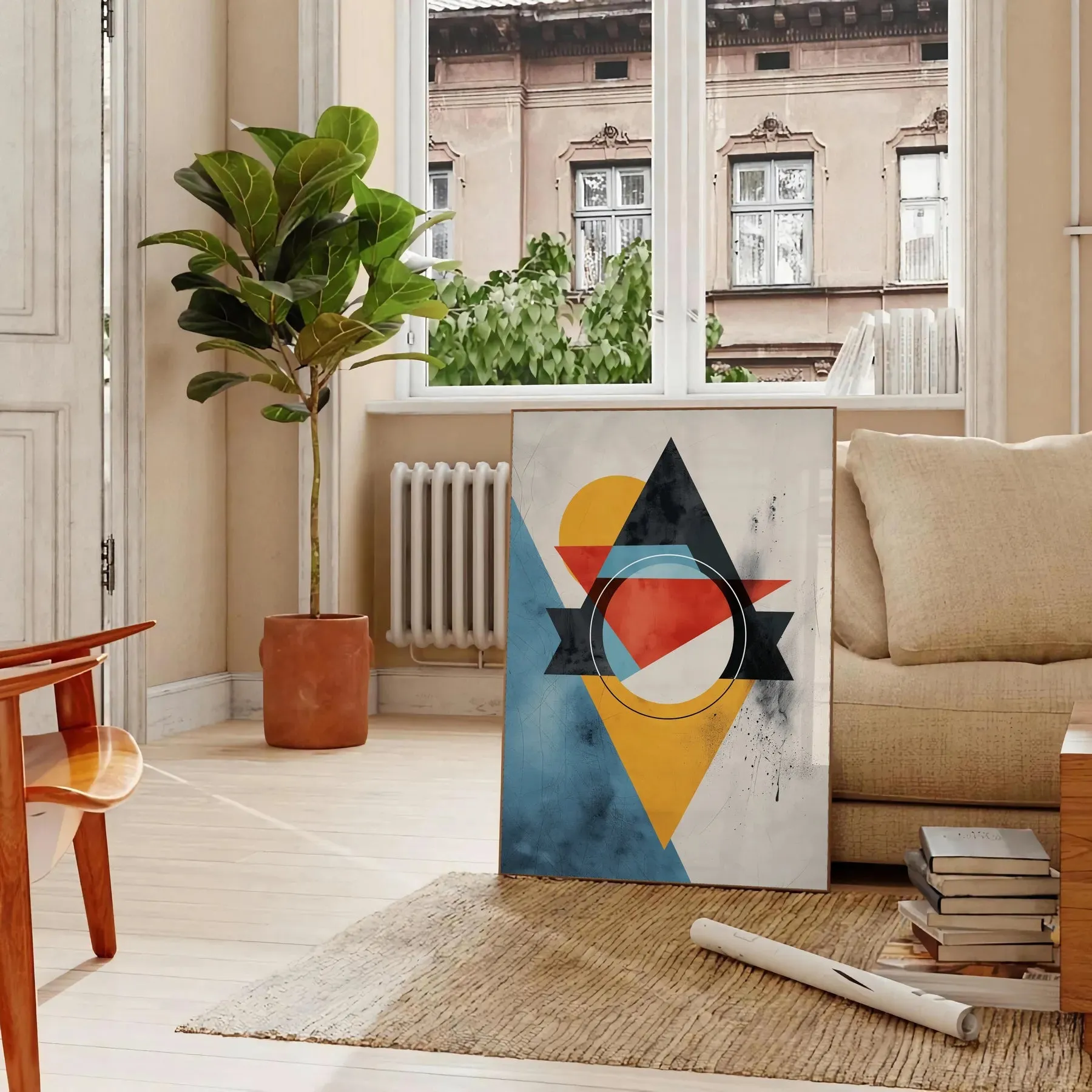 Geometric Minimal Art Wall Art 11