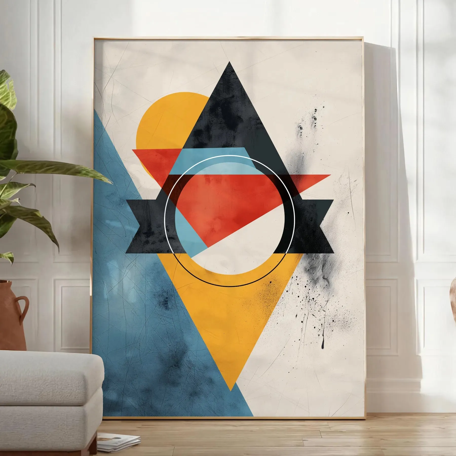 Geometric Minimal Art Wall Art 11