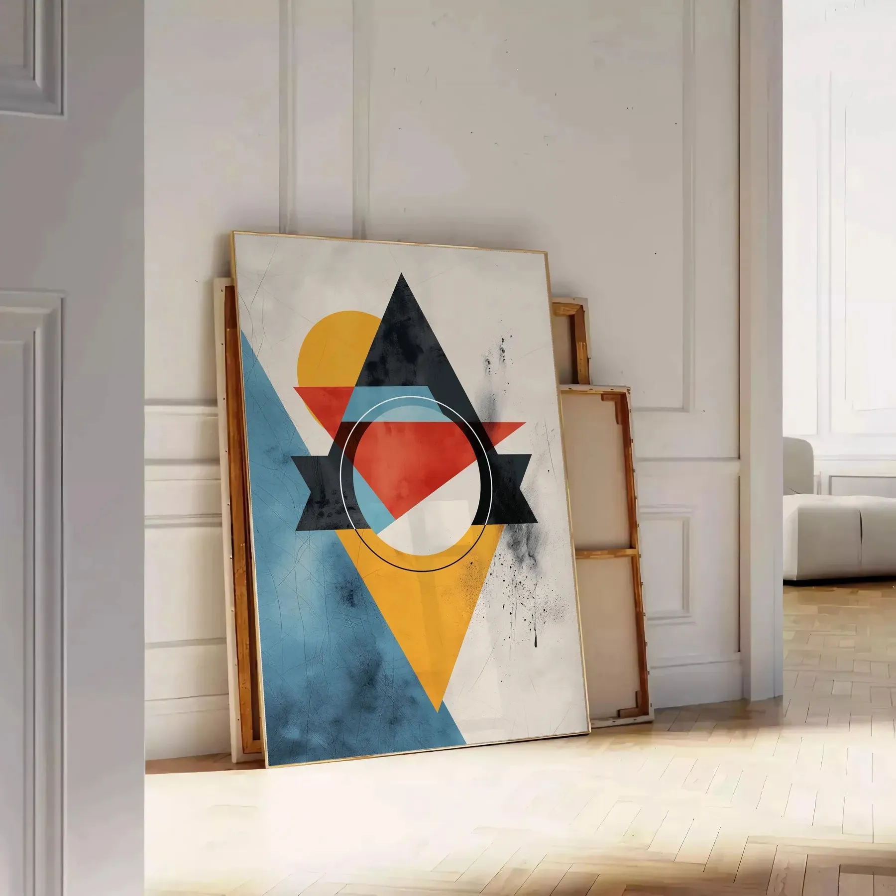 Geometric Minimal Art Wall Art 11