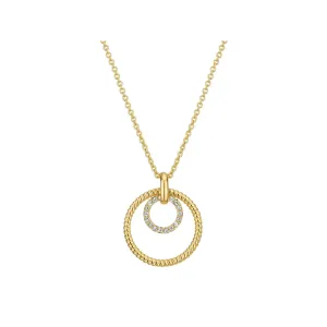 Golden Rope Pendant