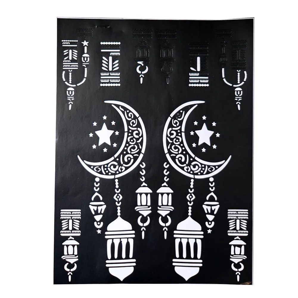 Henna Stencil Sheets - Medium Size