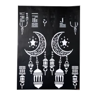 Henna Stencil Sheets - Medium Size
