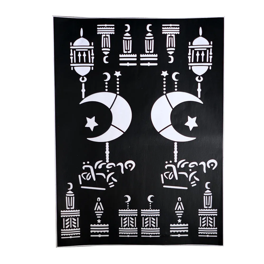 Henna Stencil Sheets - Medium Size