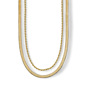 Herringbone   Rope Chain Set