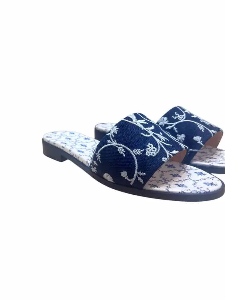 Hill House Navy and White Size 38 Shoes