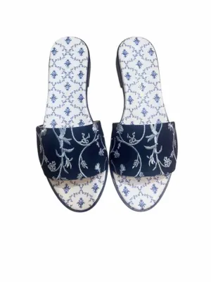 Hill House Navy and White Size 38 Shoes
