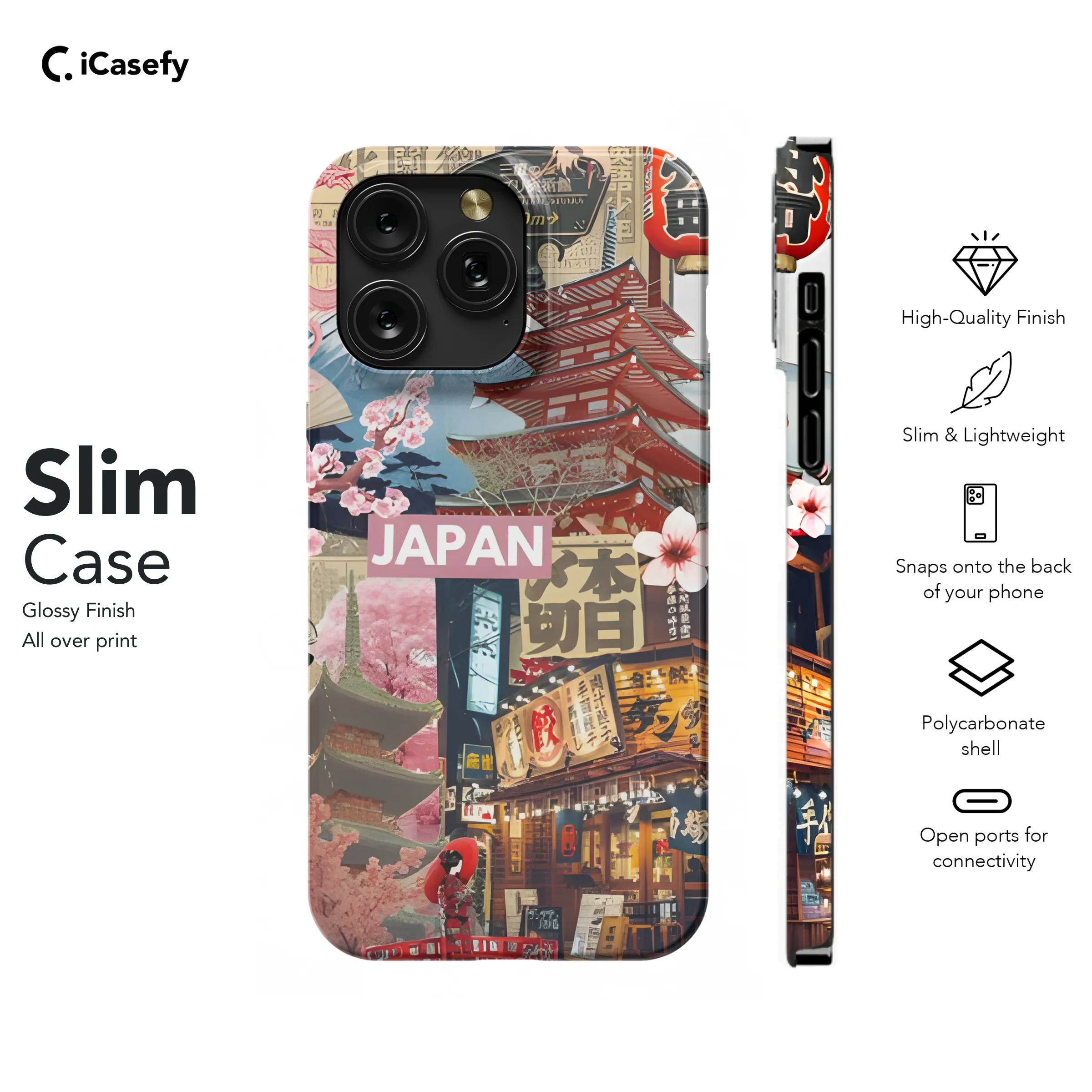 Japanese Mood Board Collage Phone Case iPhone Samsung Cover Pixel 1887