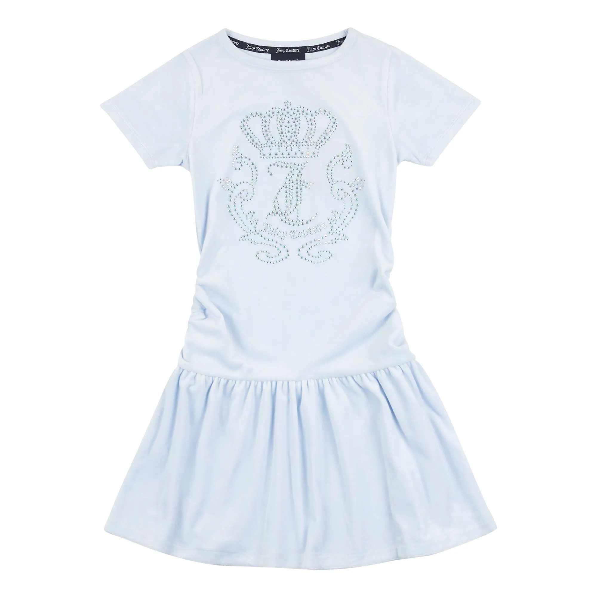 Juicy Couture Girls Heather Diamonte Crown Dress