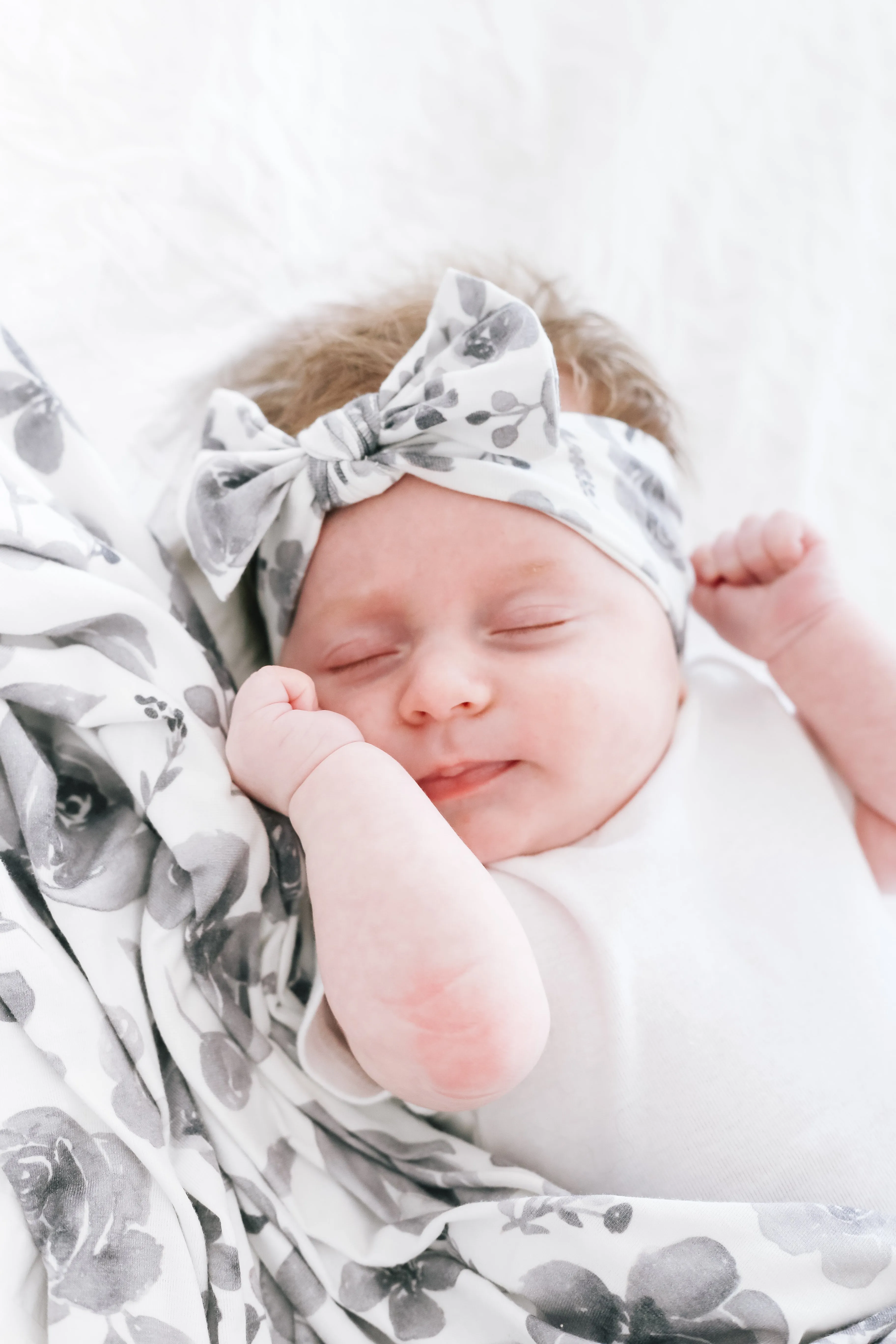Knit Headband Bow - Rowan