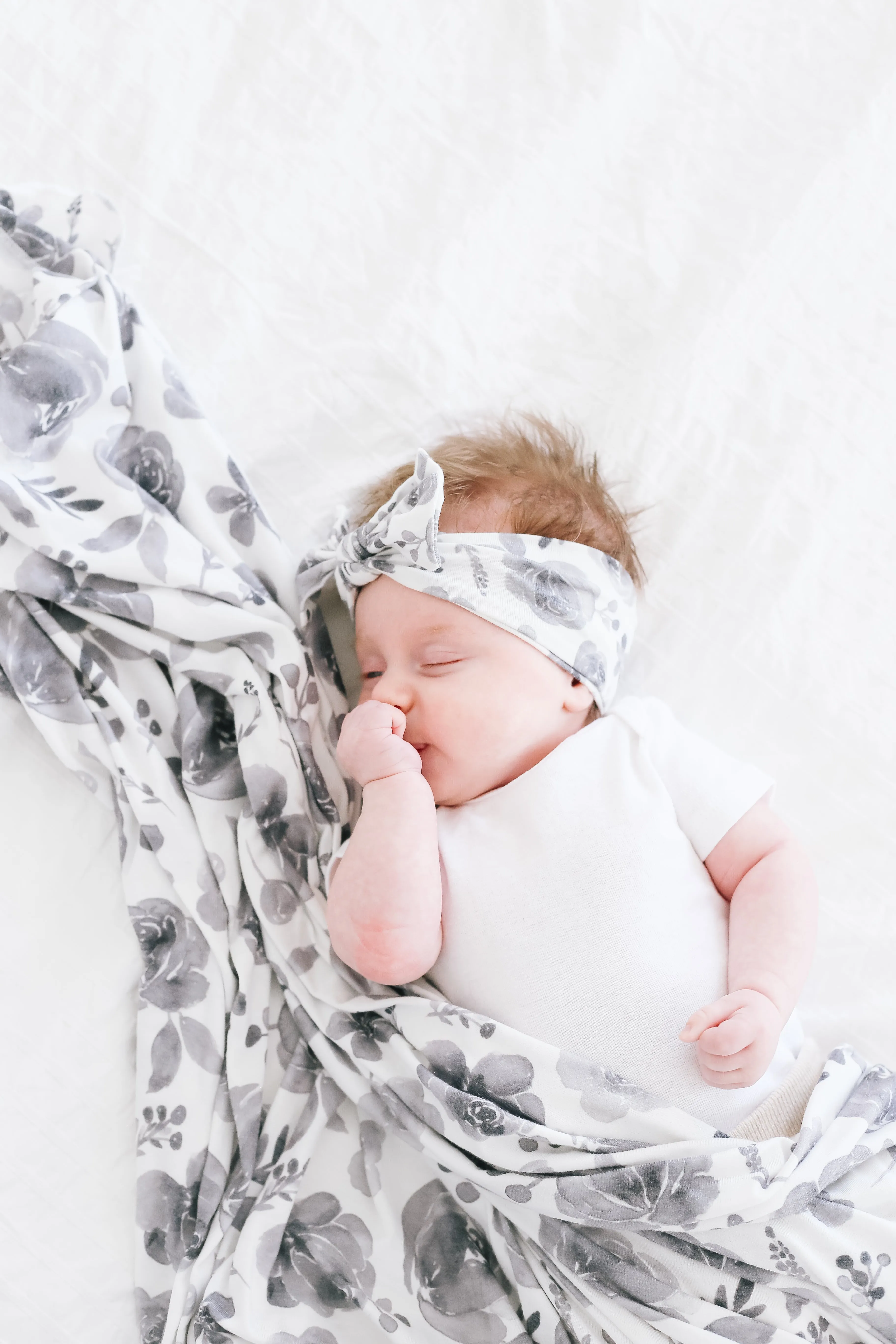 Knit Headband Bow - Rowan