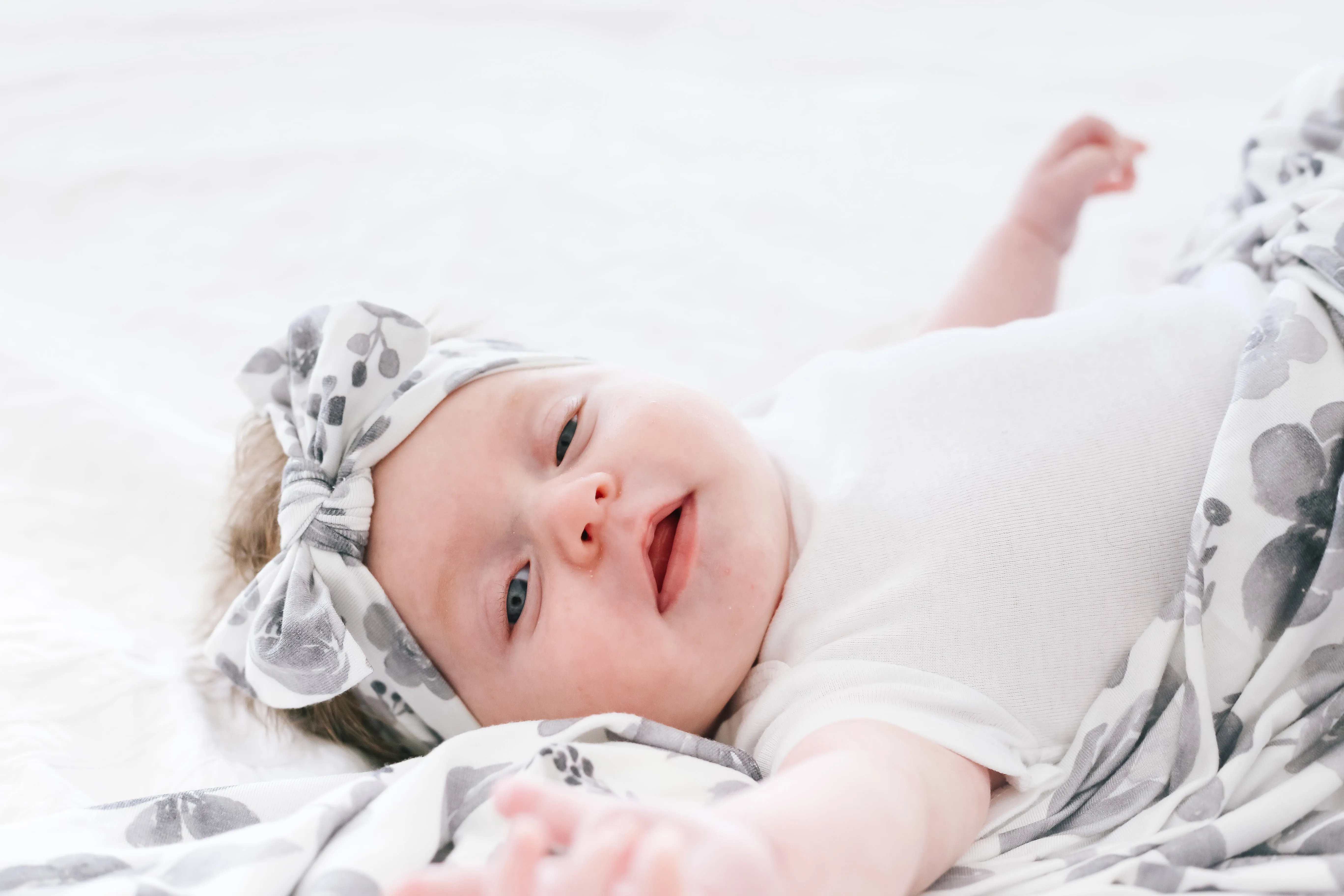 Knit Headband Bow - Rowan