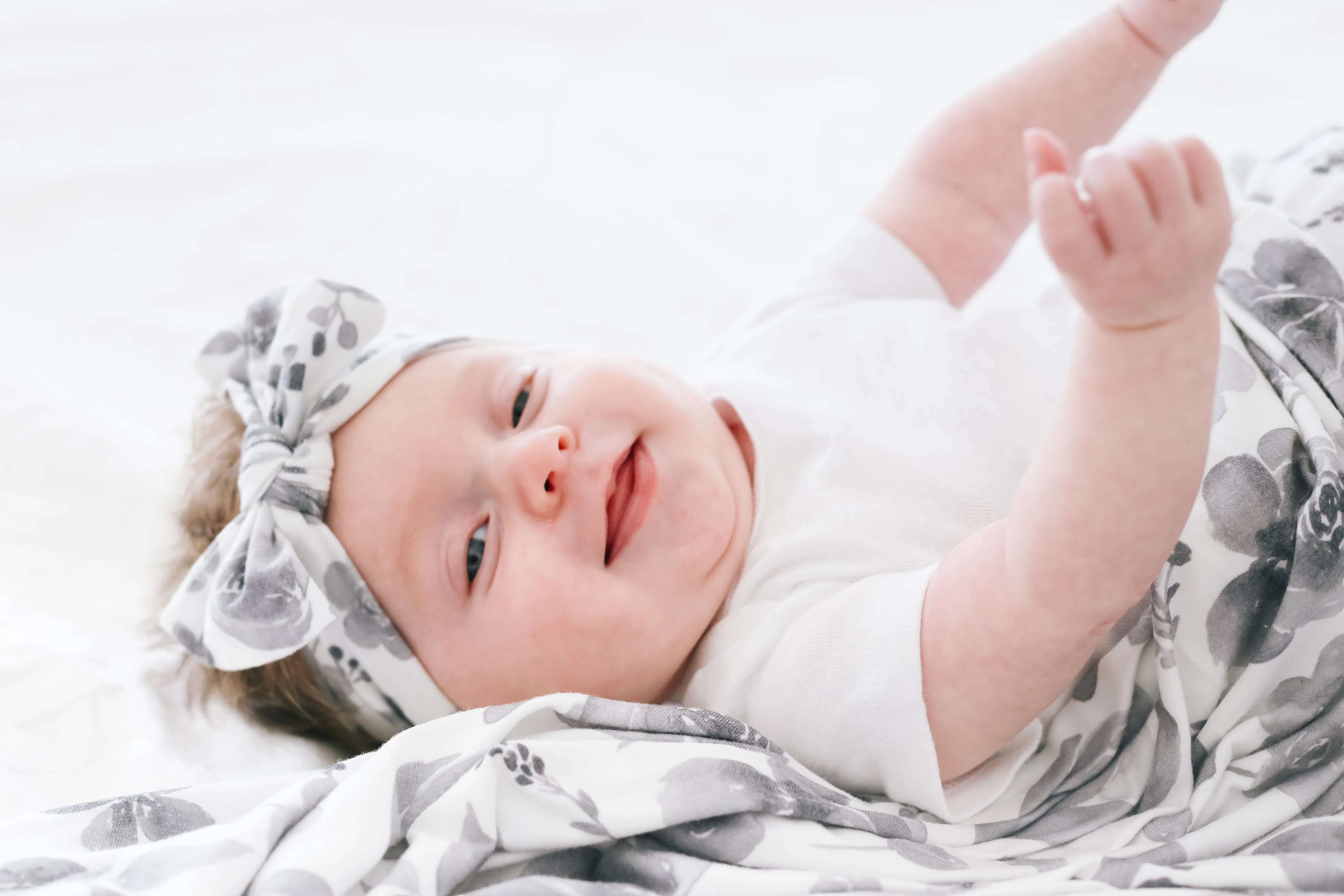 Knit Headband Bow - Rowan