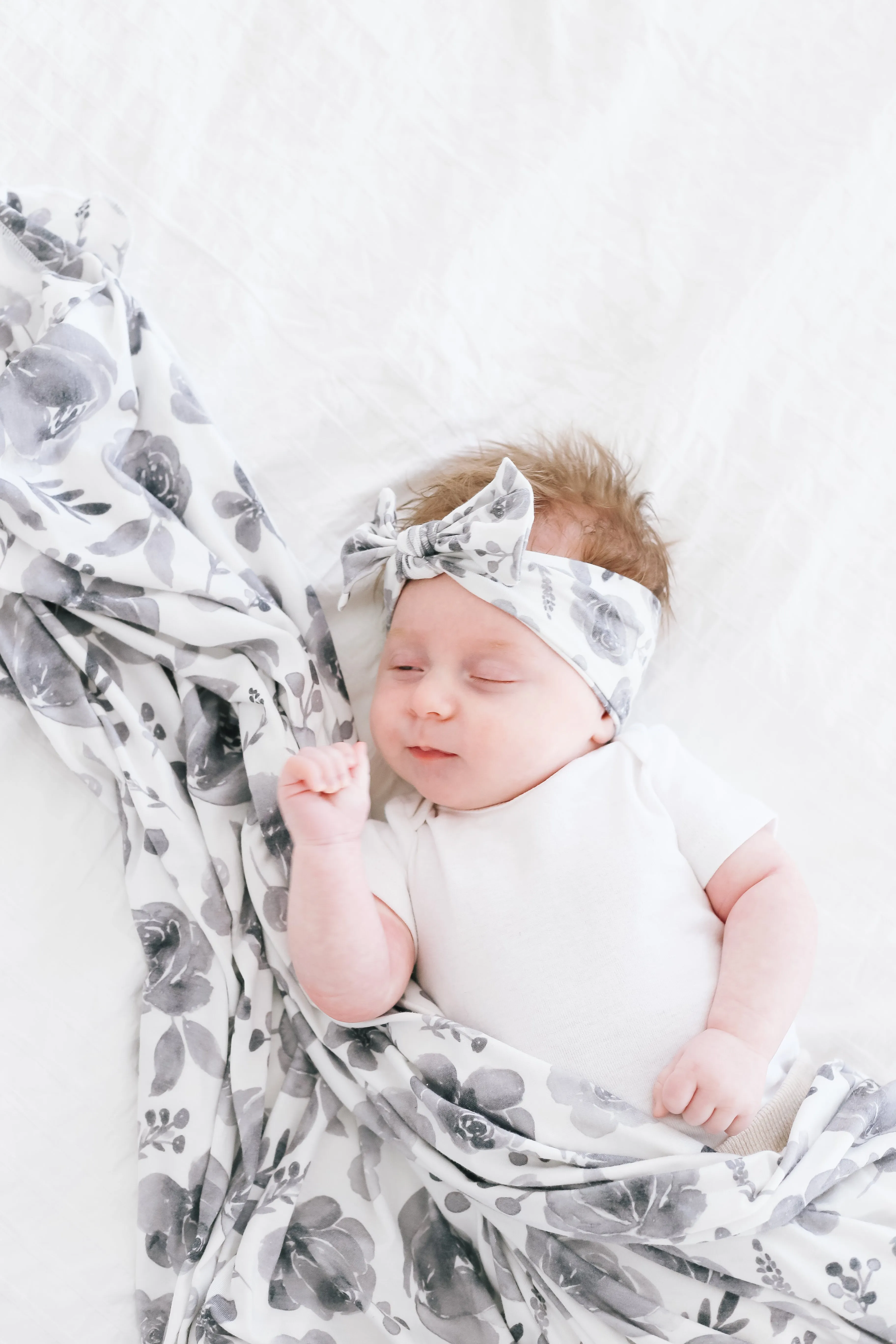 Knit Headband Bow - Rowan