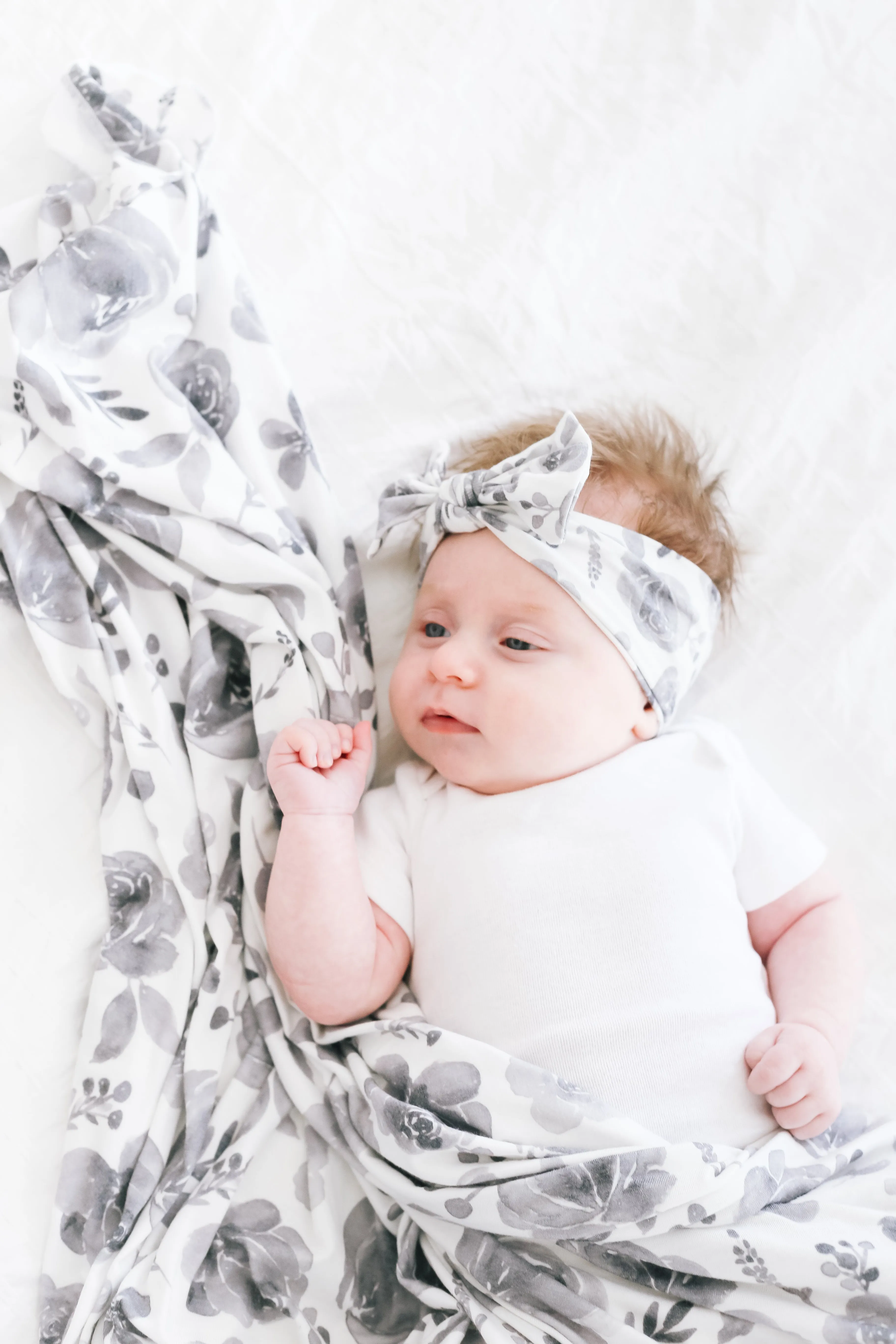 Knit Headband Bow - Rowan