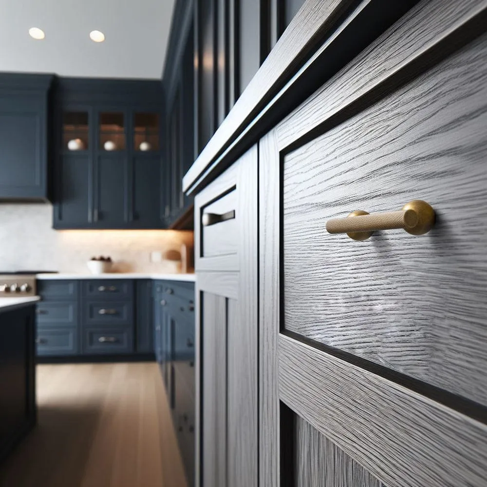 Knurled Metal Alloy Cabinet Pulls with Ball Base Retro Handles Antique Brass Hardware