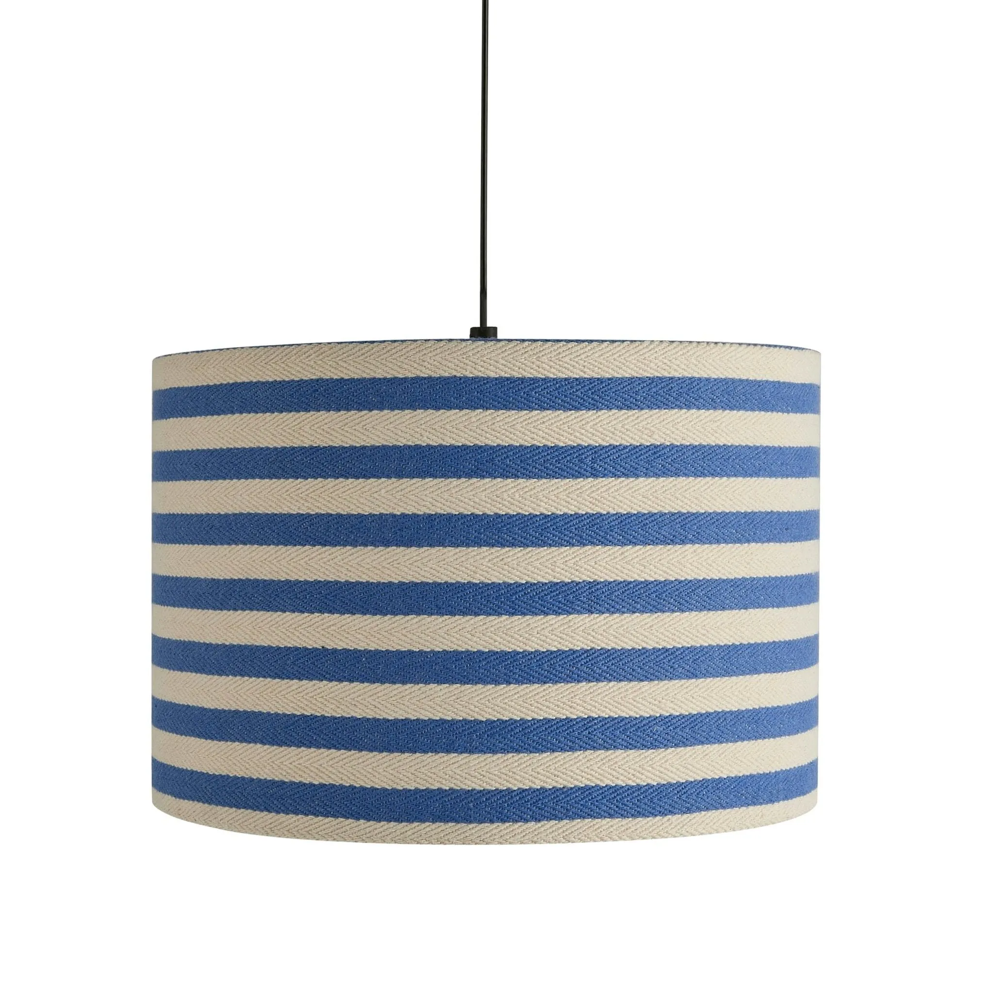 Lucia Striped Ceiling Shade - Blue/White