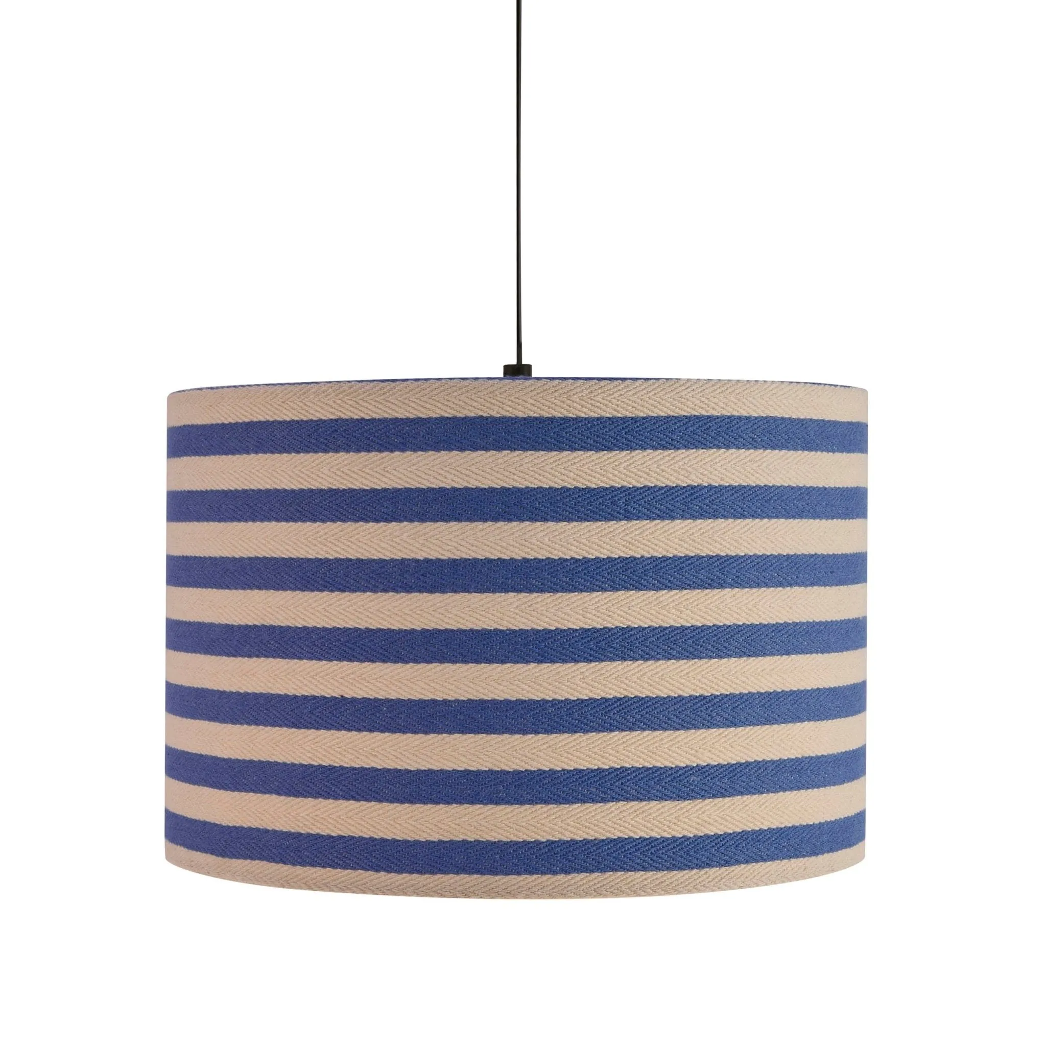 Lucia Striped Ceiling Shade - Blue/White
