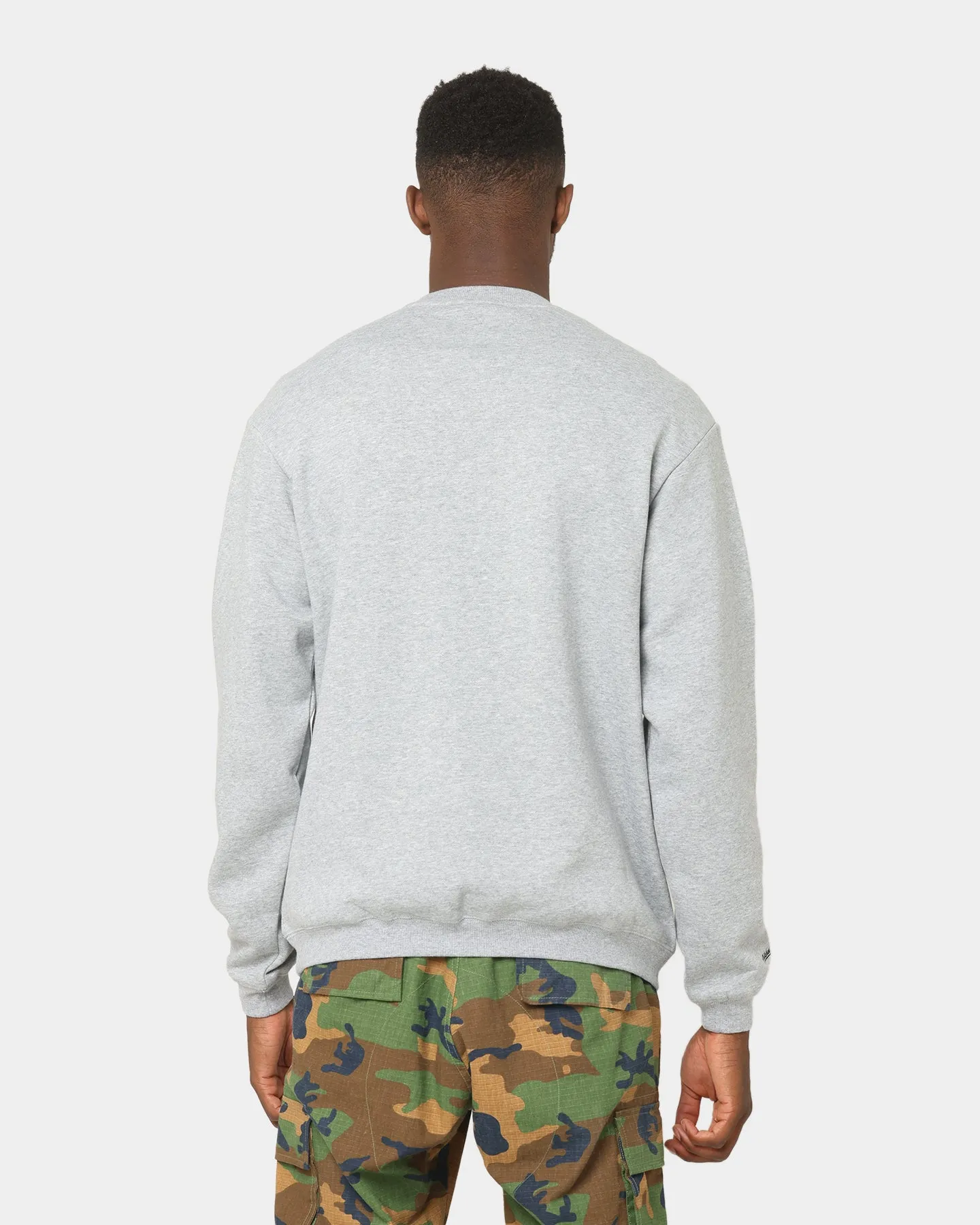 Mitchell & Ness Chicago Bulls Vintage Line Up Crewneck Grey Marle
