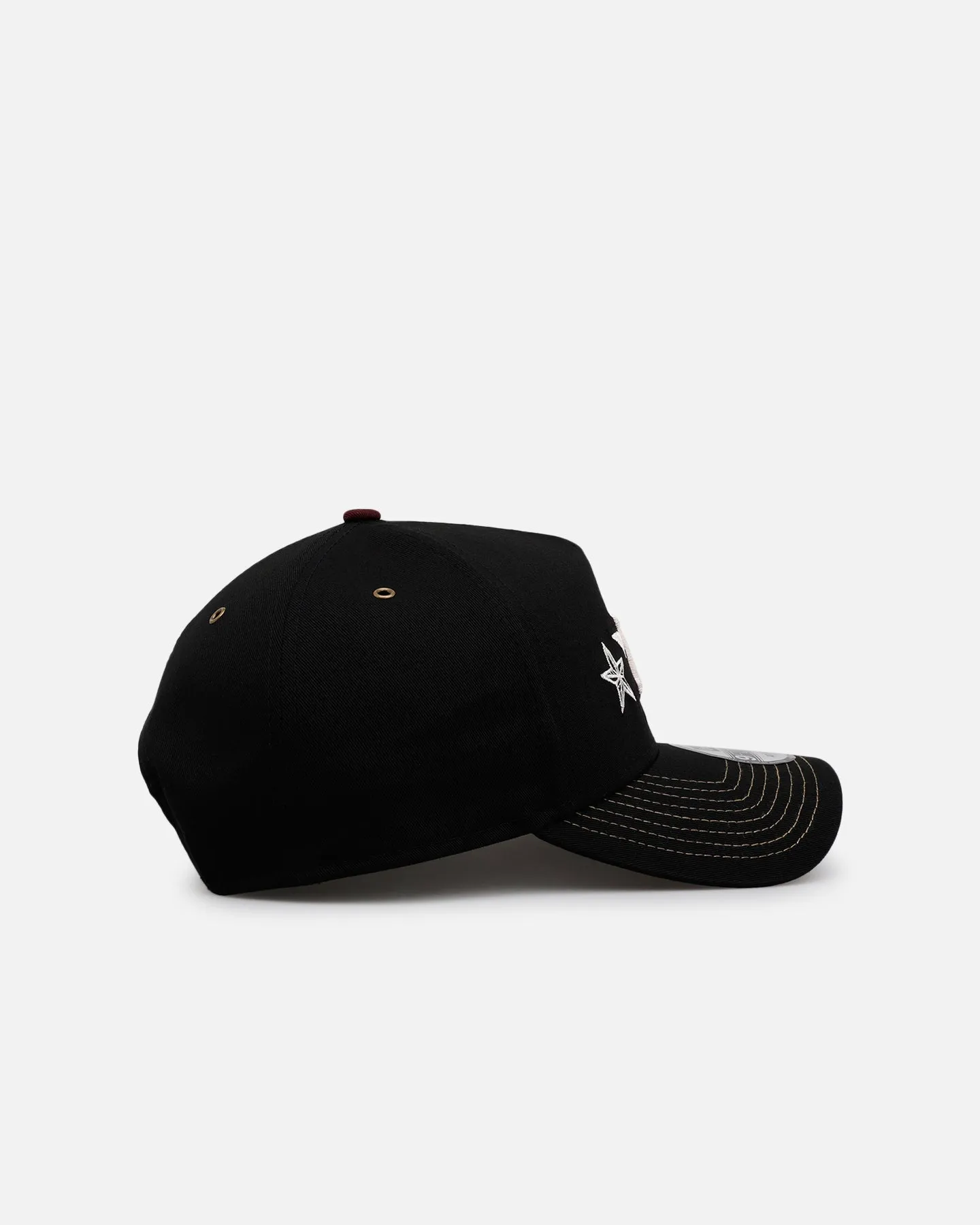 New Era Houston Astros 'Ivory Stars Outlaws' 9FORTY A-Frame Snapback Black/Maroon