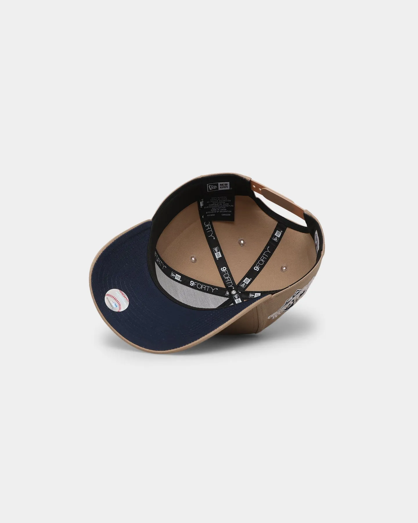 New Era Los Angeles Dodgers 9FORTY A-Frame Snapback Light Beige
