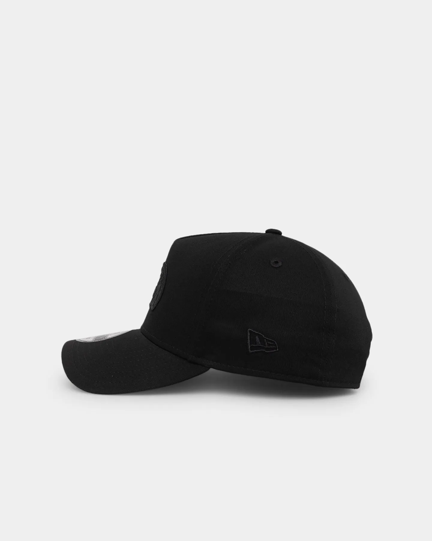 New Era Parramatta Eels 'Black On Black' 9FORTY A-Frame Snapback Black