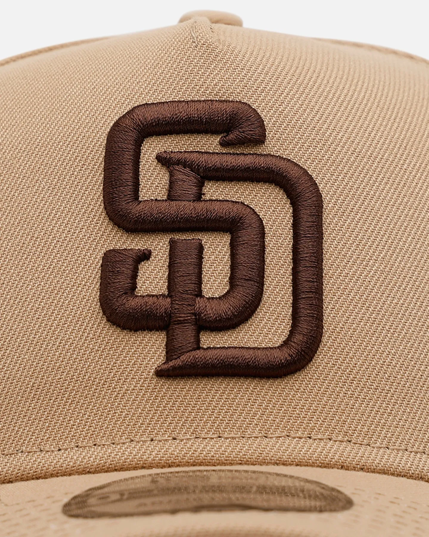 New Era San Diego Padres 'Tan Pink' 9FORTY A-Frame Snapback Tan