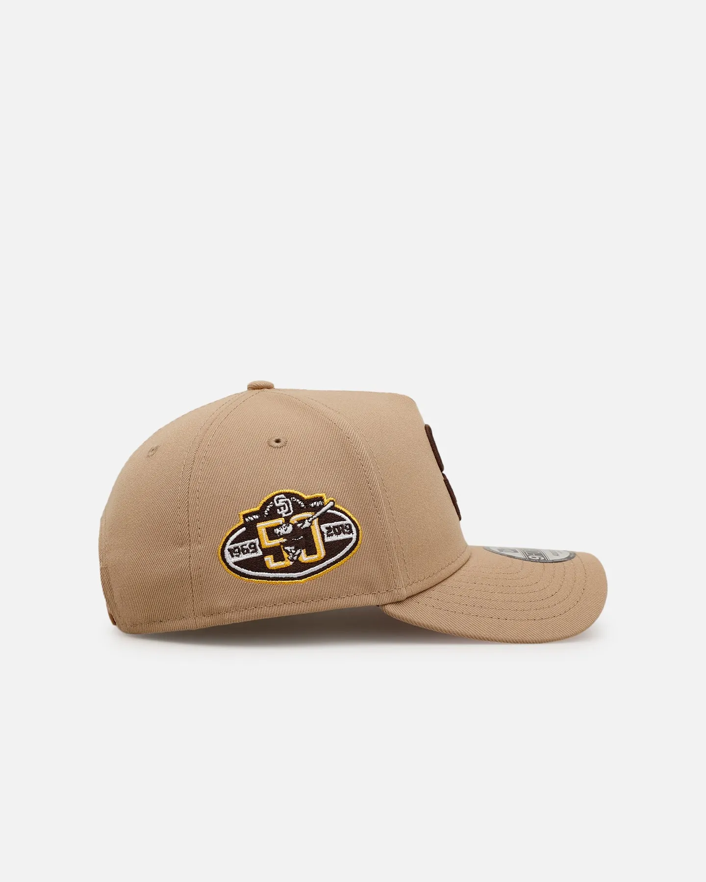 New Era San Diego Padres 'Tan Pink' 9FORTY A-Frame Snapback Tan