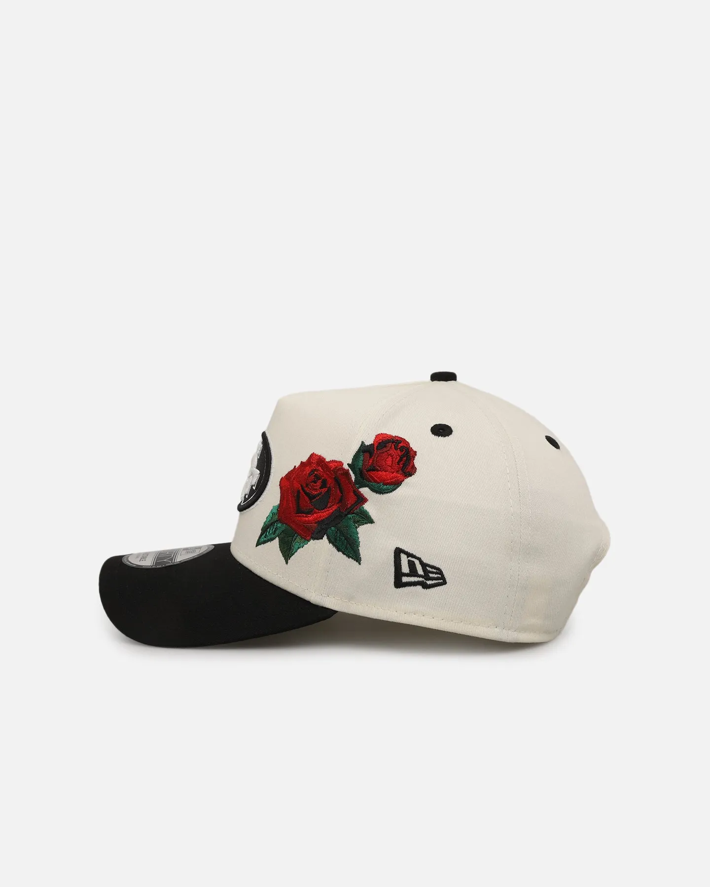 New Era San Francisco 49ers 'Chrome Black Roses' 9FORTY A-Frame Snapback Chrome/Black