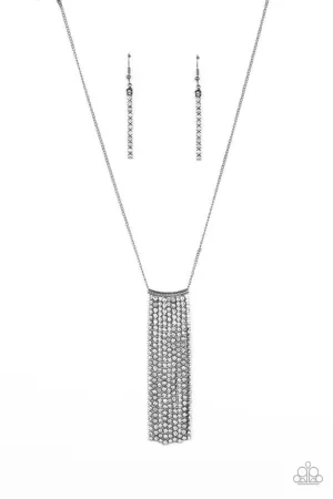 Paparazzi Necklace ~ Stellar Crescendo - Black