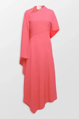 Pascale Asymmetric Midi Dress