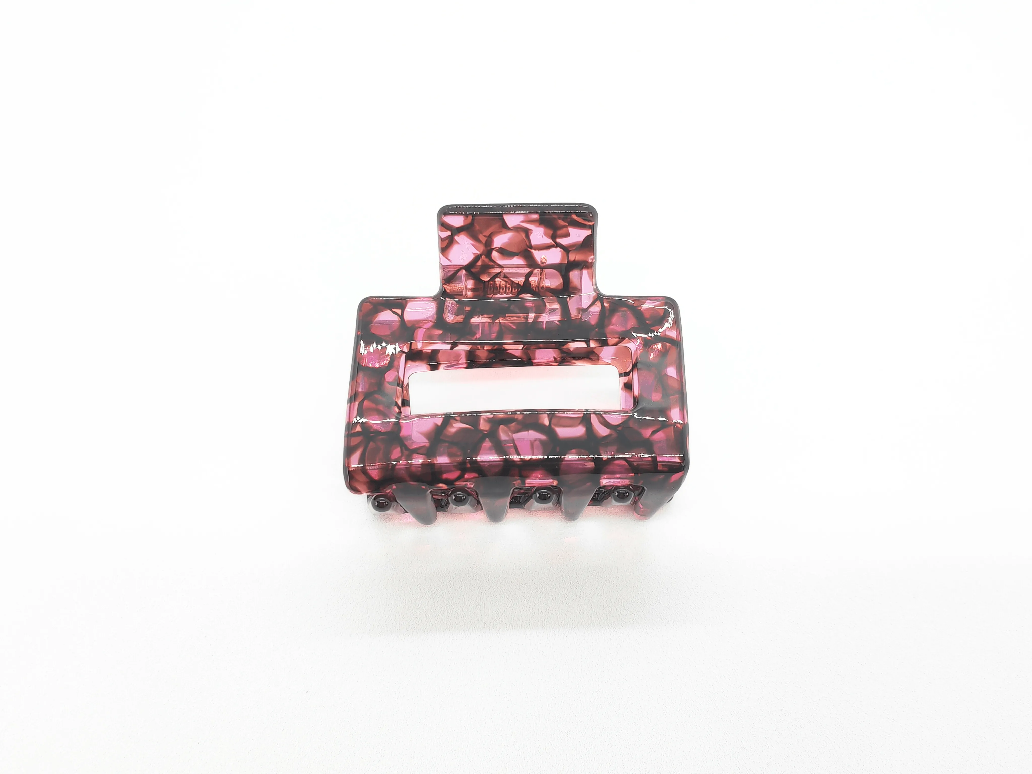 Pomegranate Square Jaw Hair Clip
