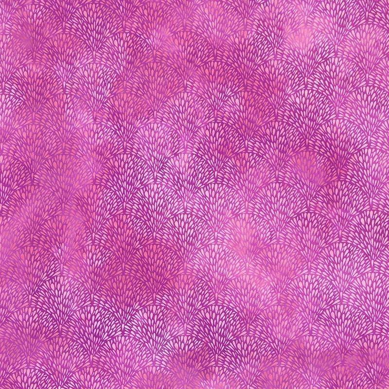 Prism - Grass Magenta Digitally Printed Yardage