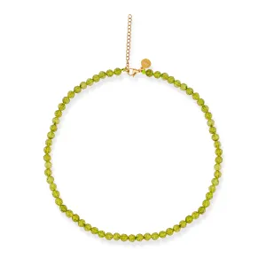 Prosperity Beaded Peridot Necklace