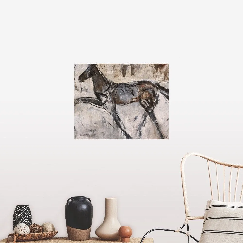 "Hackney II" Poster Print - Multi