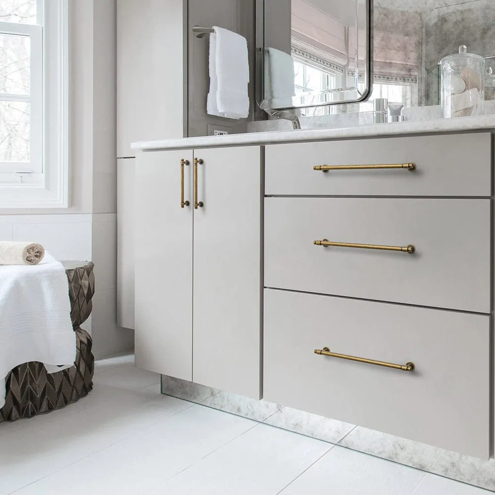 Retro Zinc Alloy Modern Cabinet Handles Modern Cabinet Pull Hardware