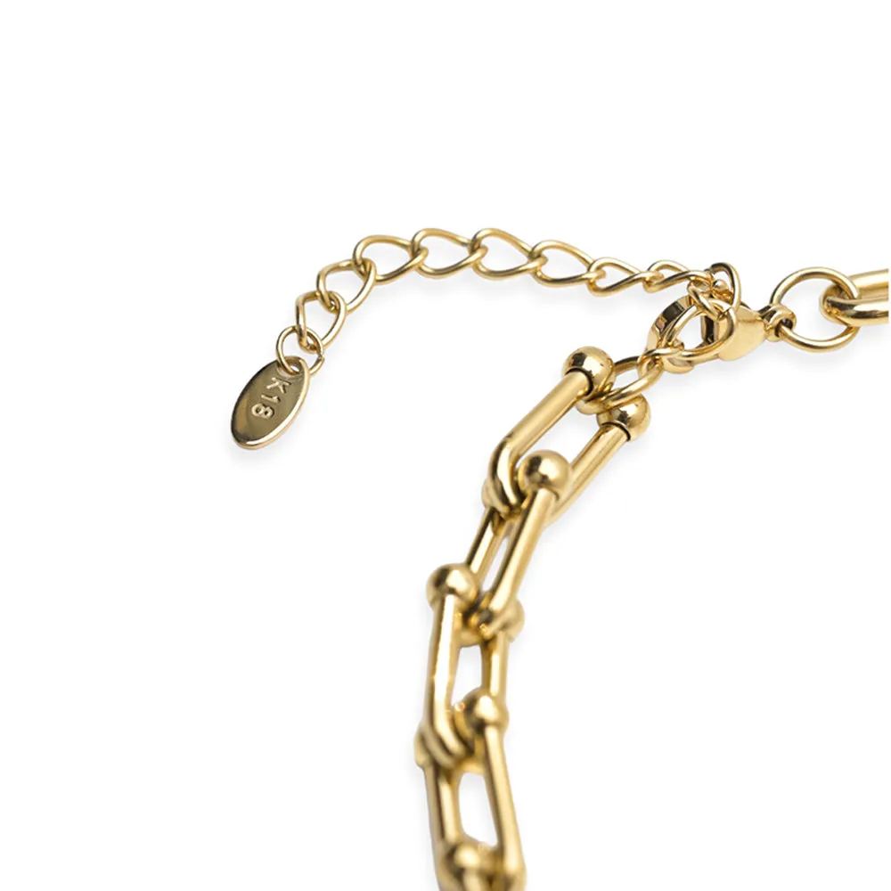 U Link Chain Necklace