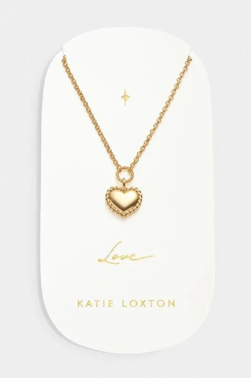 waterproof love heart necklace